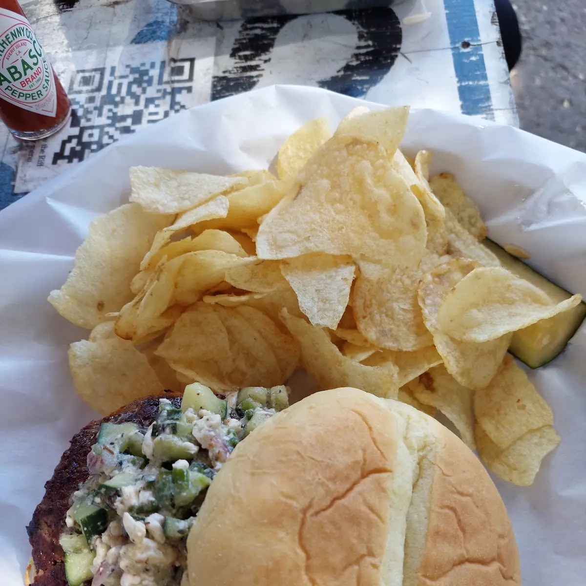 Lamb Burger