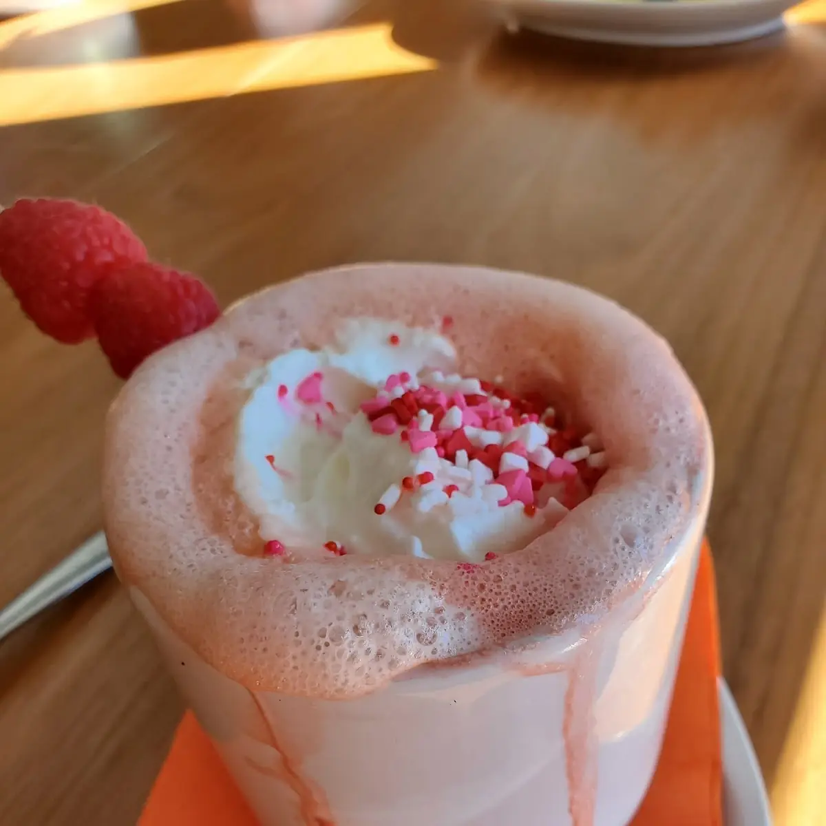 Raspberry White Chocolate Mocha