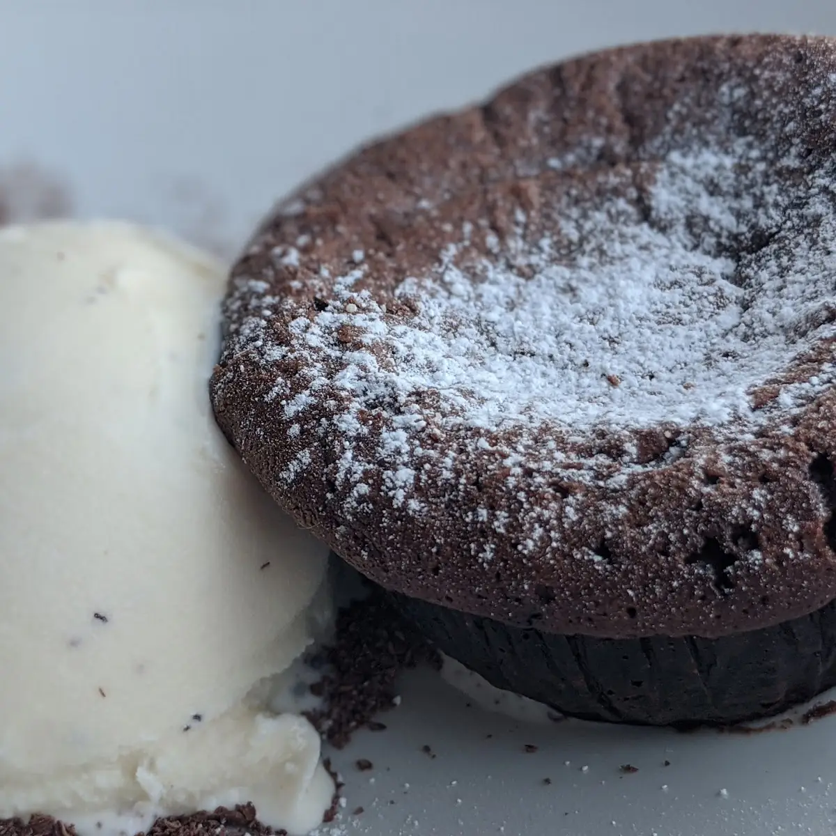 Budino Warm Bittersweet Chocolate Cake