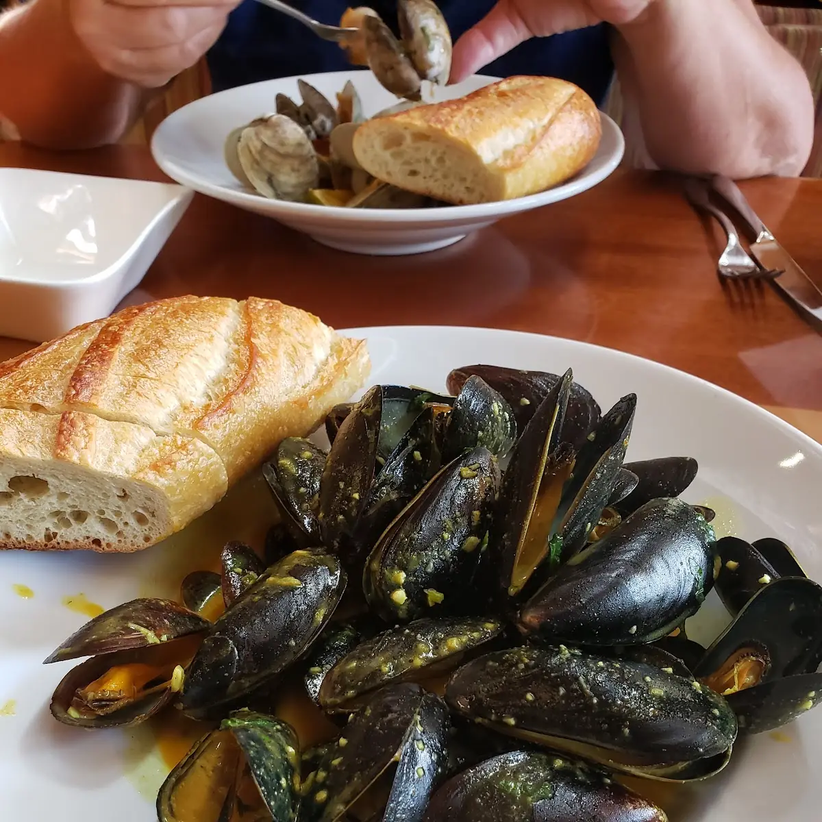 Mussels in Green Curry