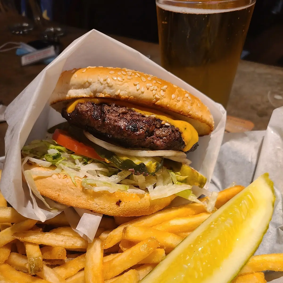 Slim Pickens with American Cheese