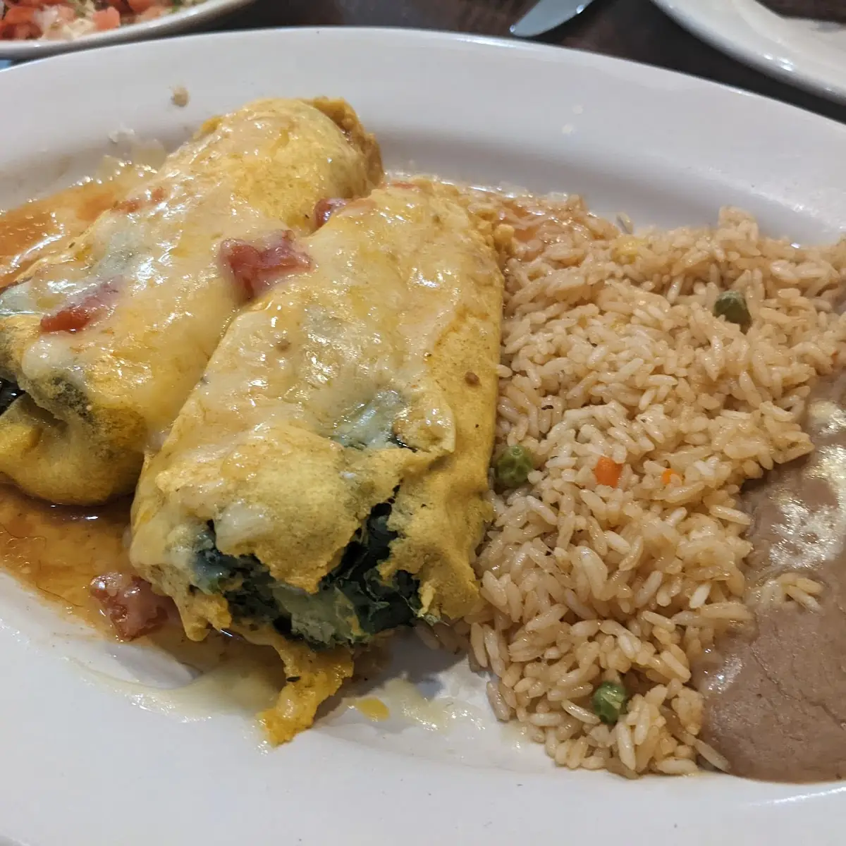 Chile Relleno Platter