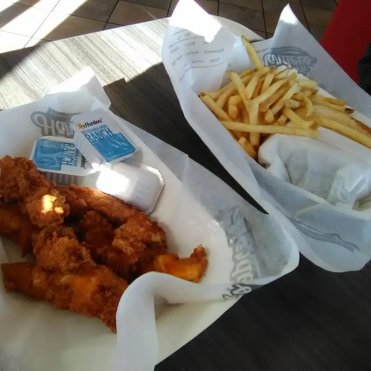 Chicken Strips and Fries