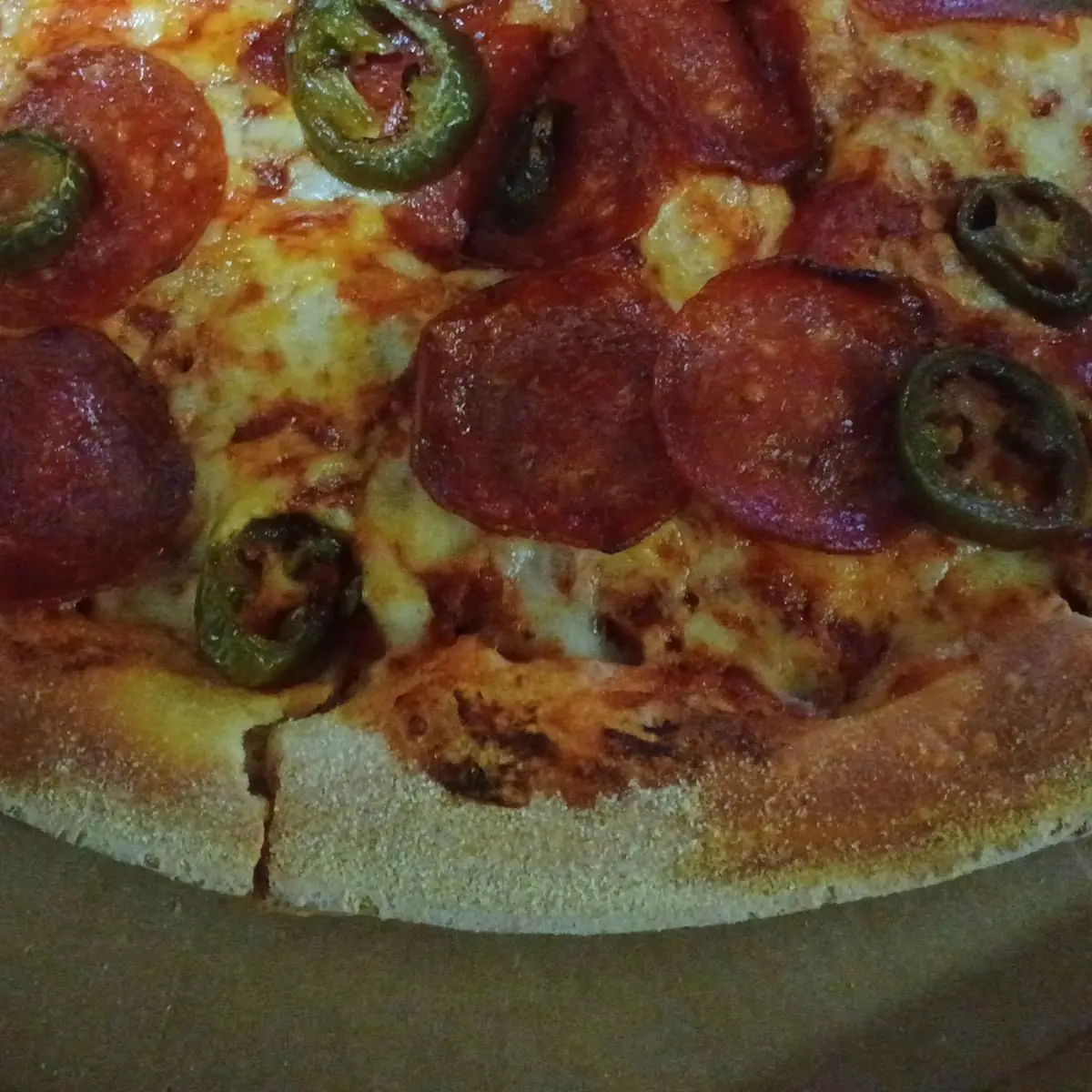 Pepperoni and Mushroom Pizza