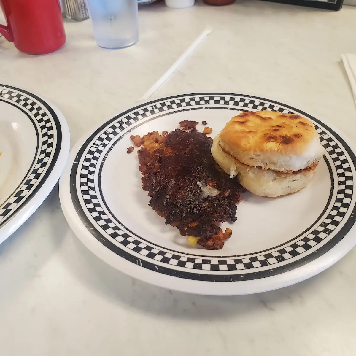 Corned Beef Hash Biscuit