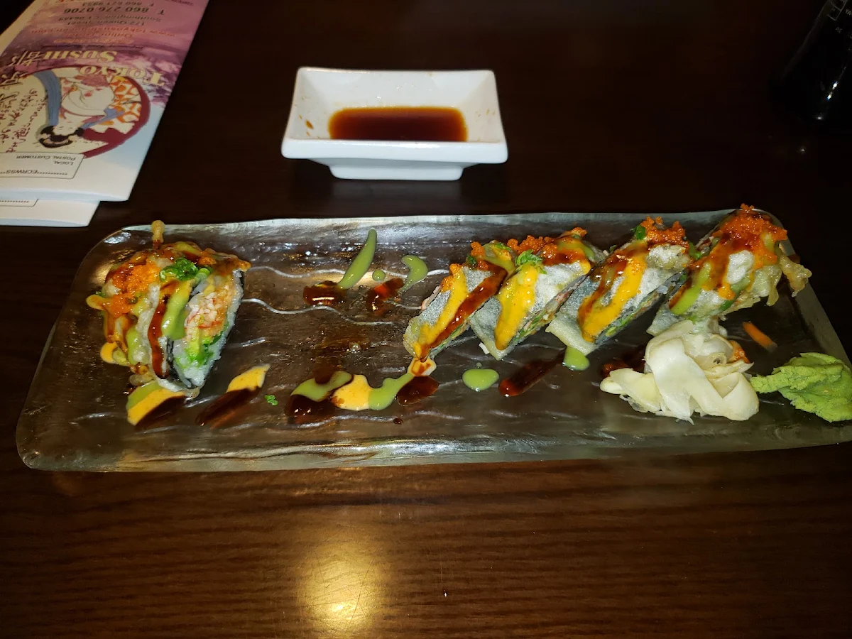 Spicy Crabmeat Roll.