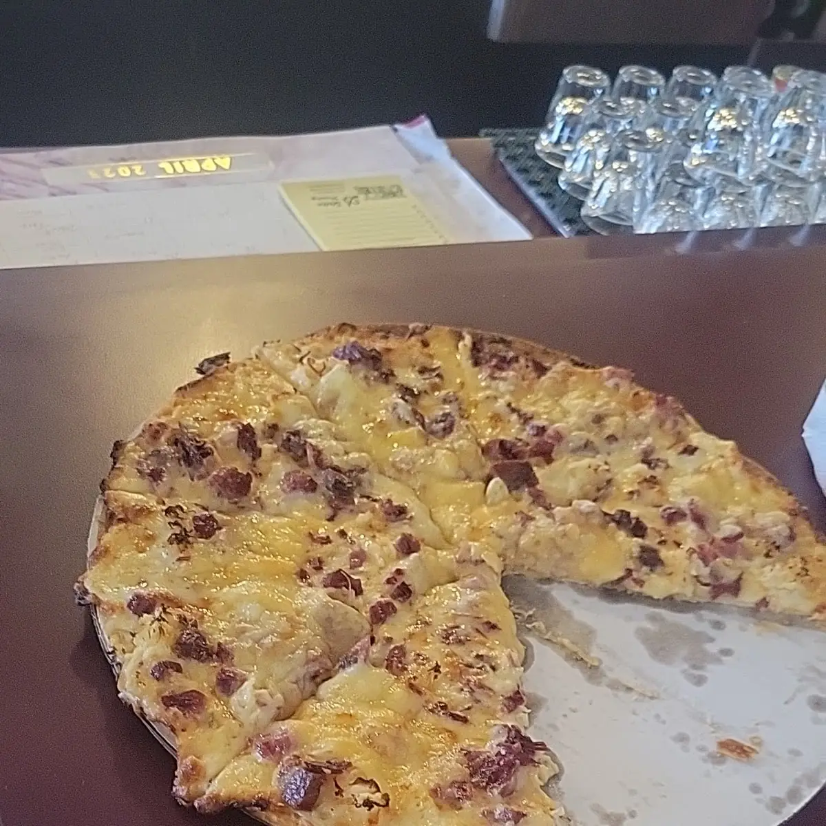 Reuben Pizza