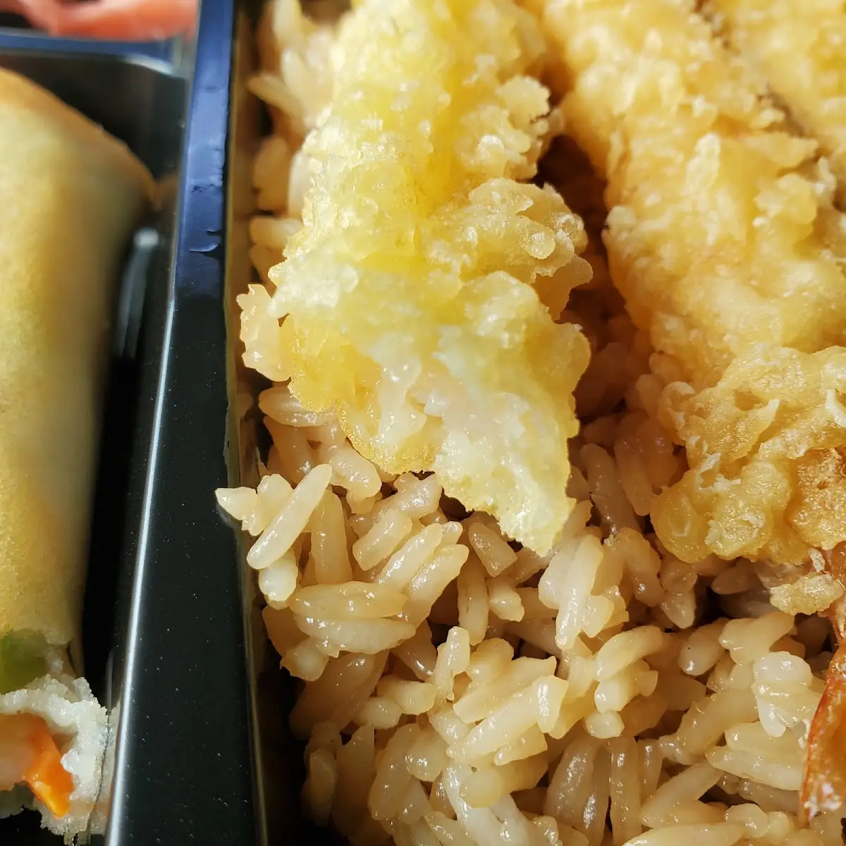 Tempura Shrimp with Fried Rice