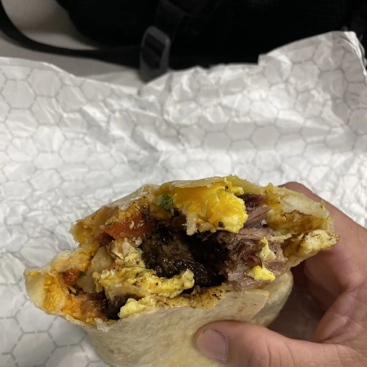 Burnt Ends Breakfast Burrito