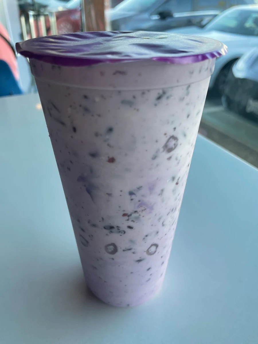Purple Rice Yogurt Drink