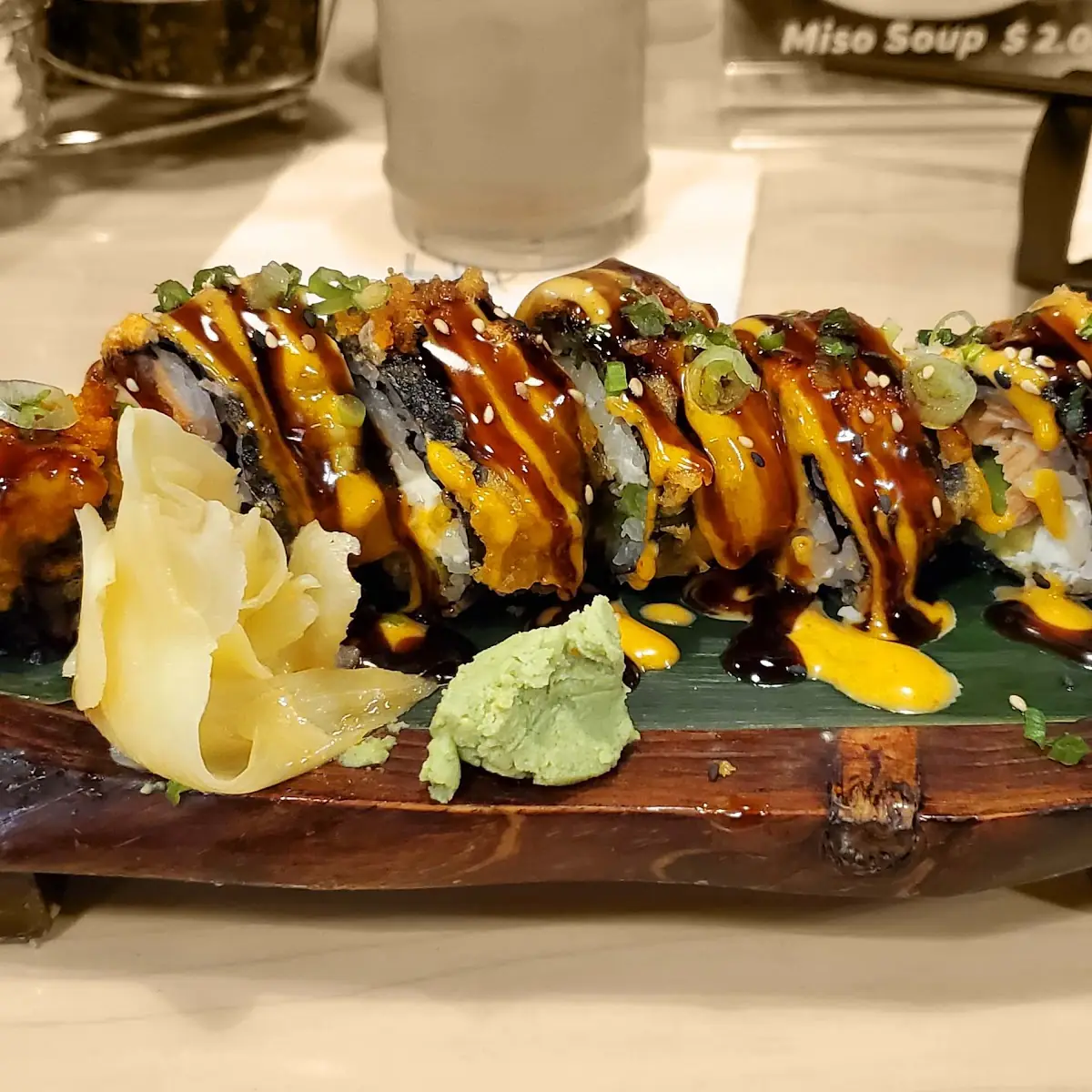 Fried Sushi Roll Golden Alaska