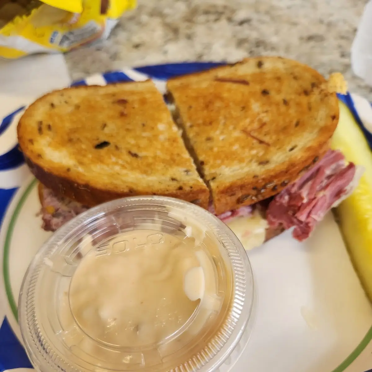 Reuben with Corned Beef