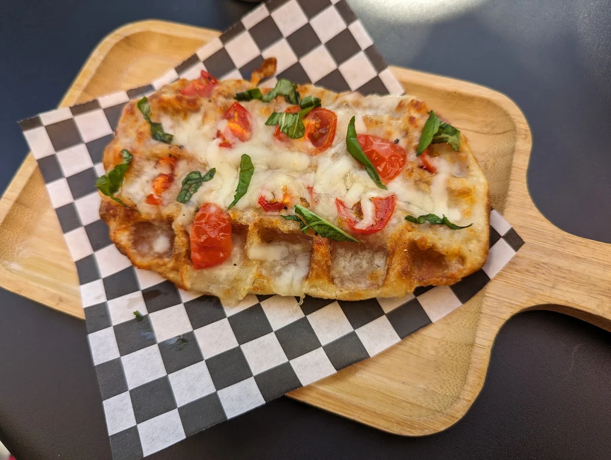 Tomato Mozzarella Croffle