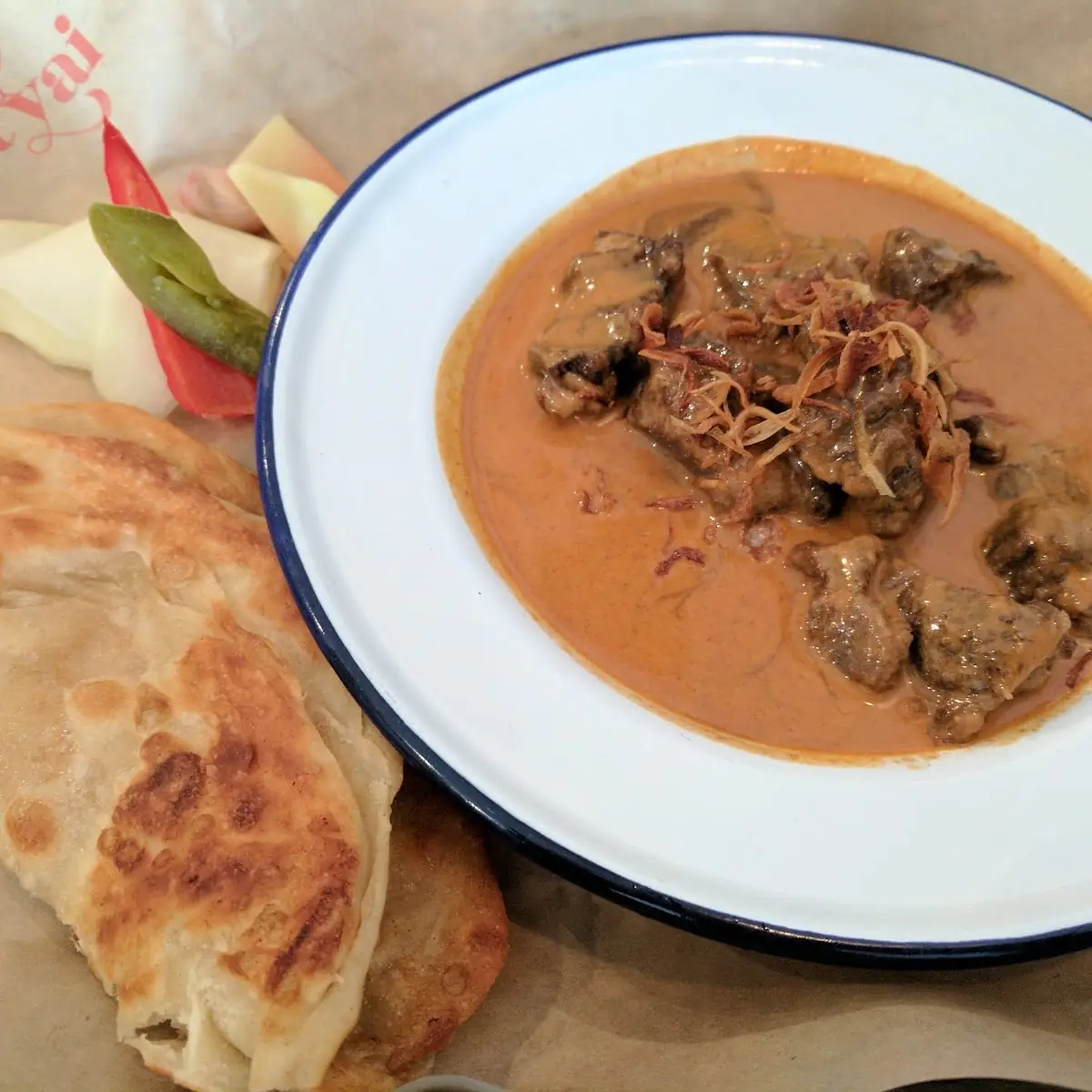 Braised Beef Roti