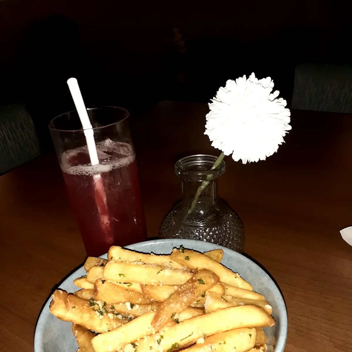 Hand-Cut Garlic Parmesan Fries