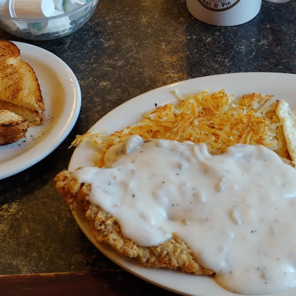 Chicken Fried Steak and Eggs