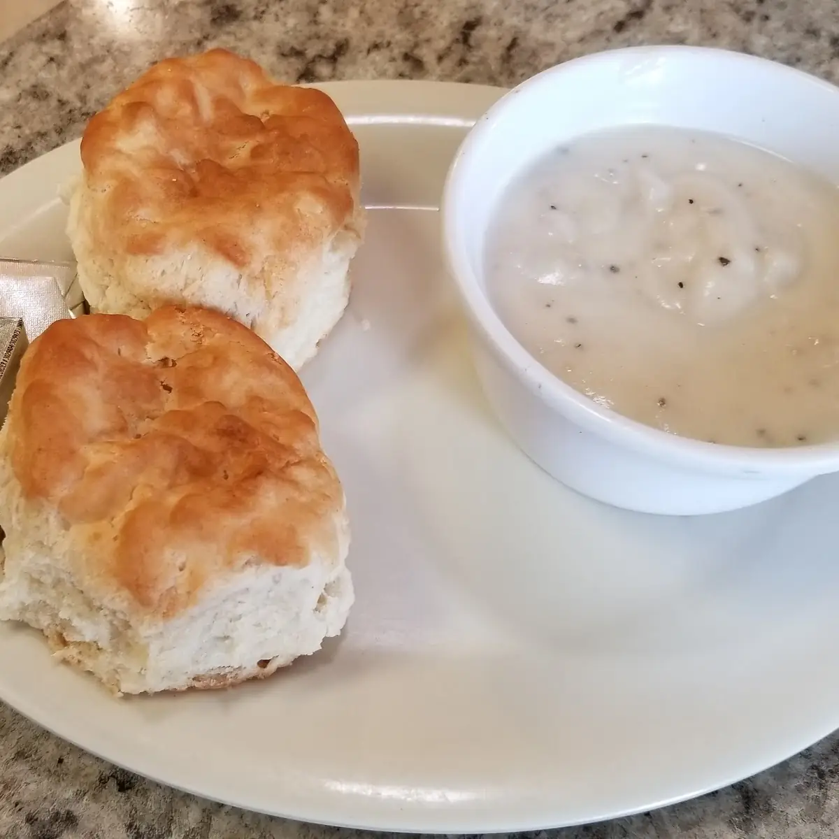 Homemade Biscuits & Gravy
