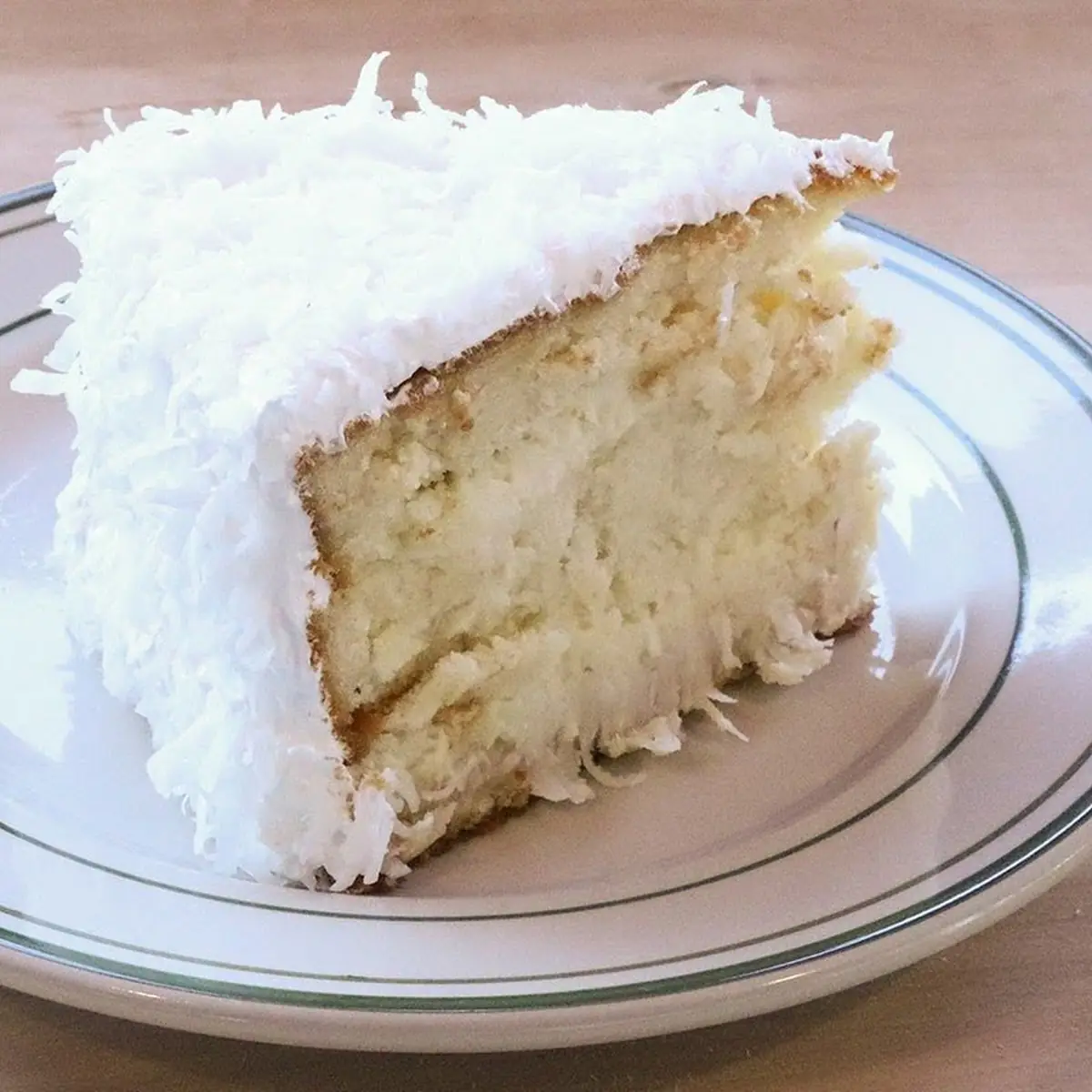 Coconut Cake Slice