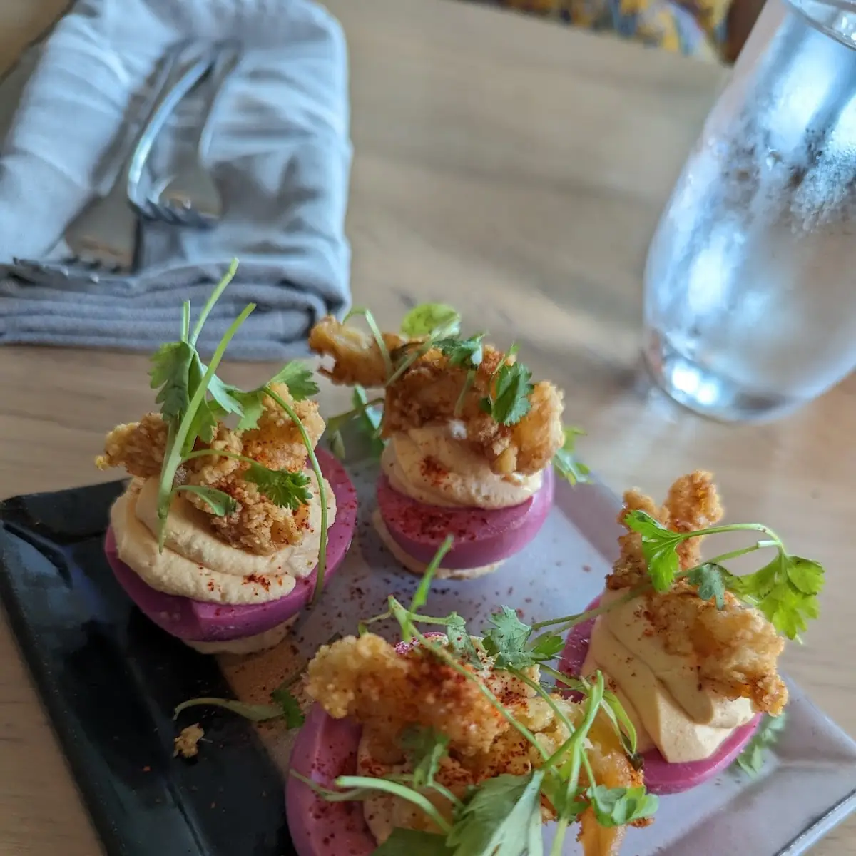 Beet Pickled Deviled Eggs