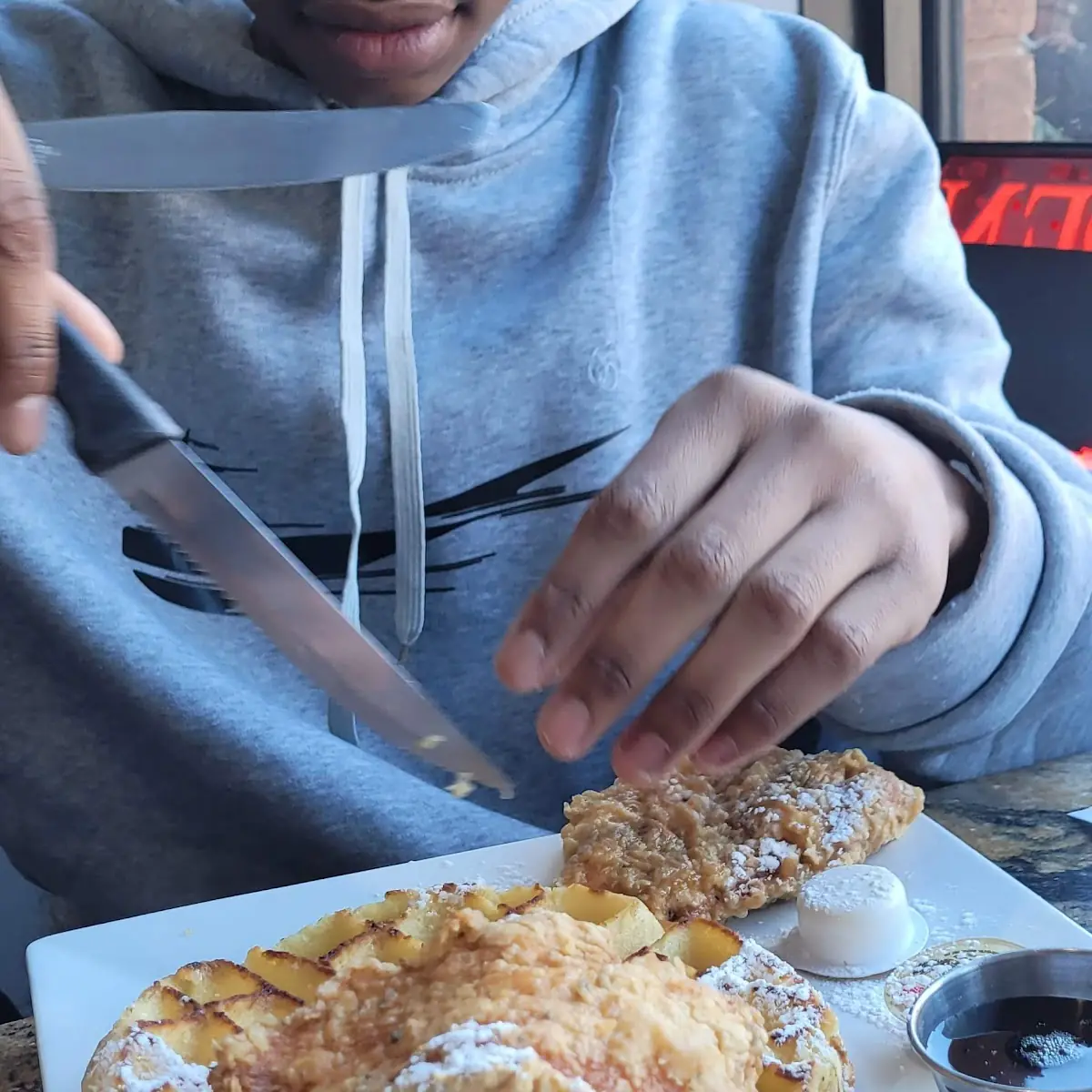 Chicken N' Waffles, TOAST