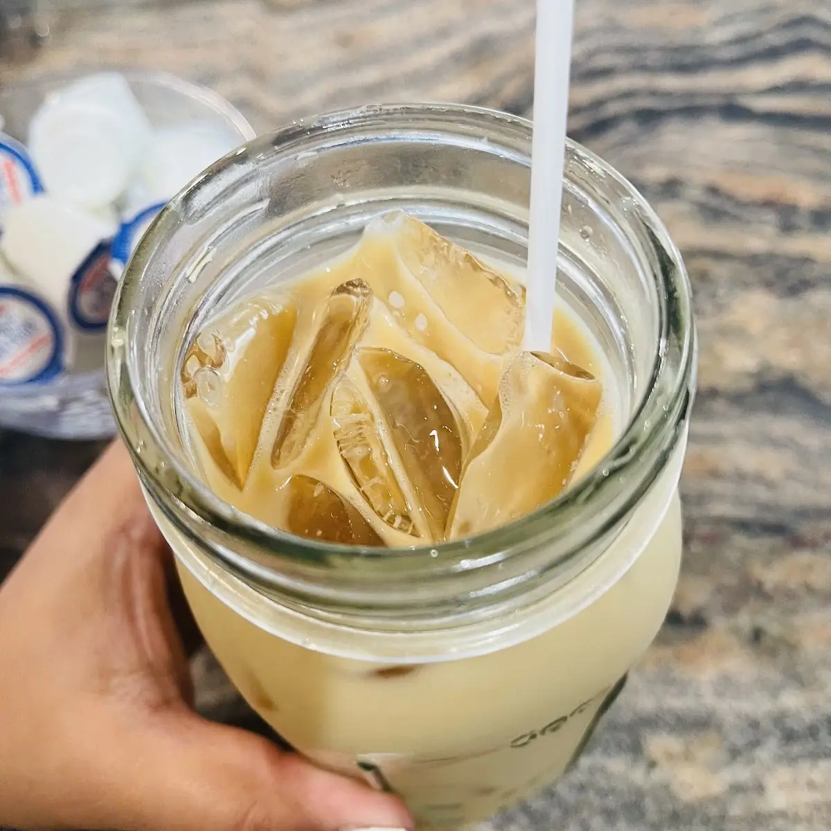 Iced Vanilla Coffee, TOAST