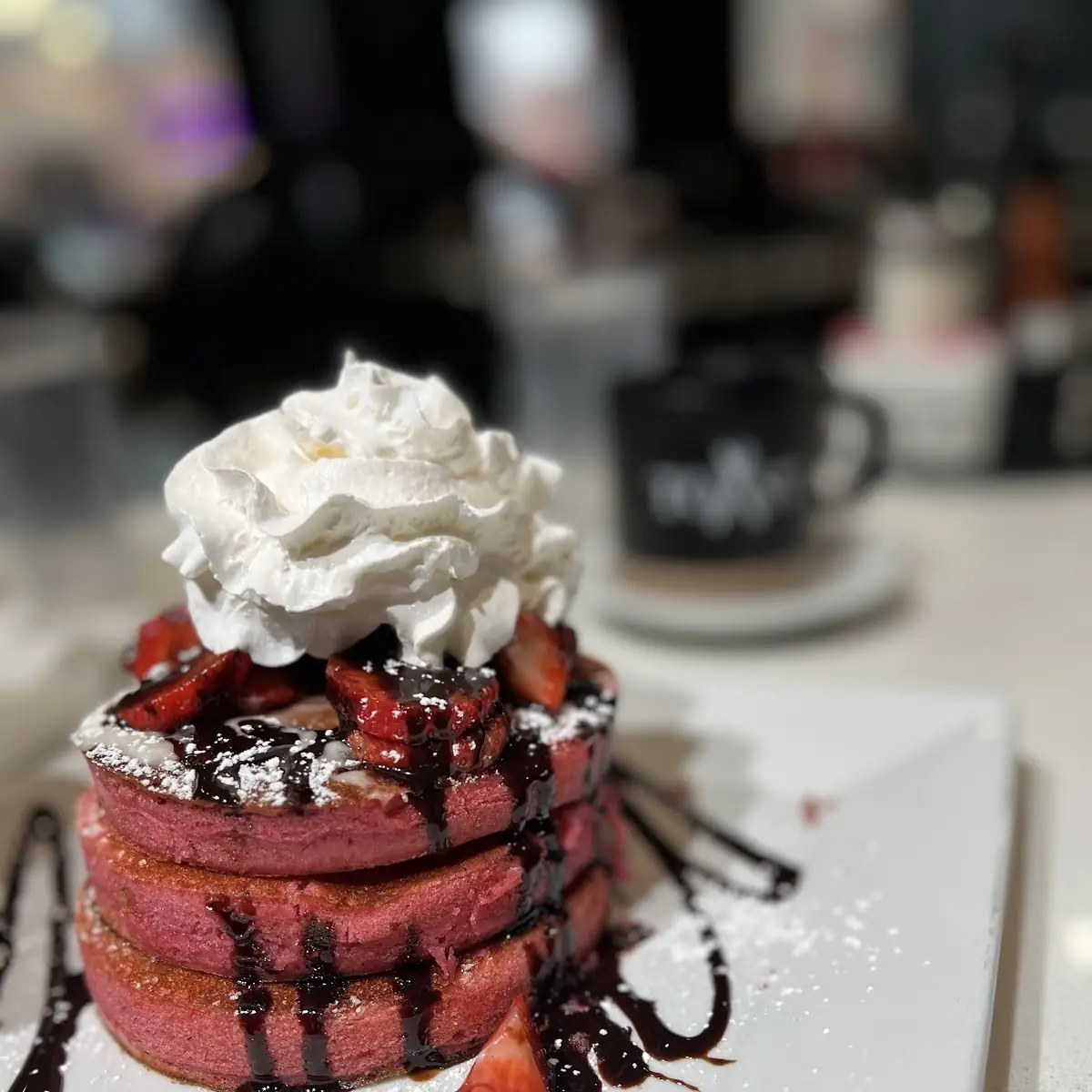 Red Velvet Pancakes, TOAST