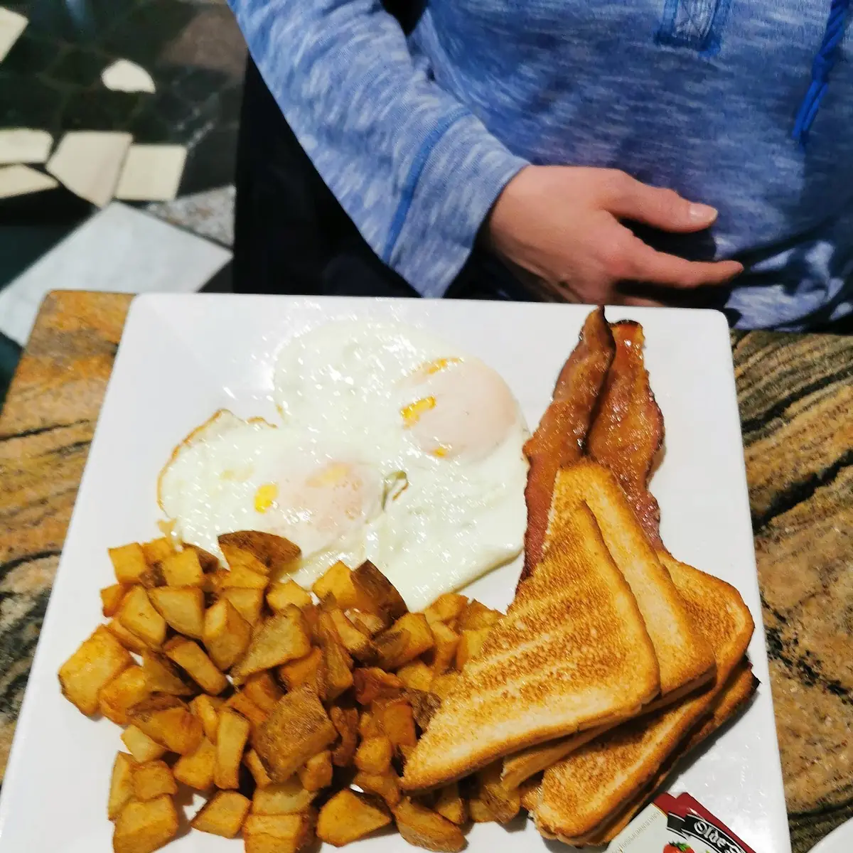 The Works Omelette, TOAST