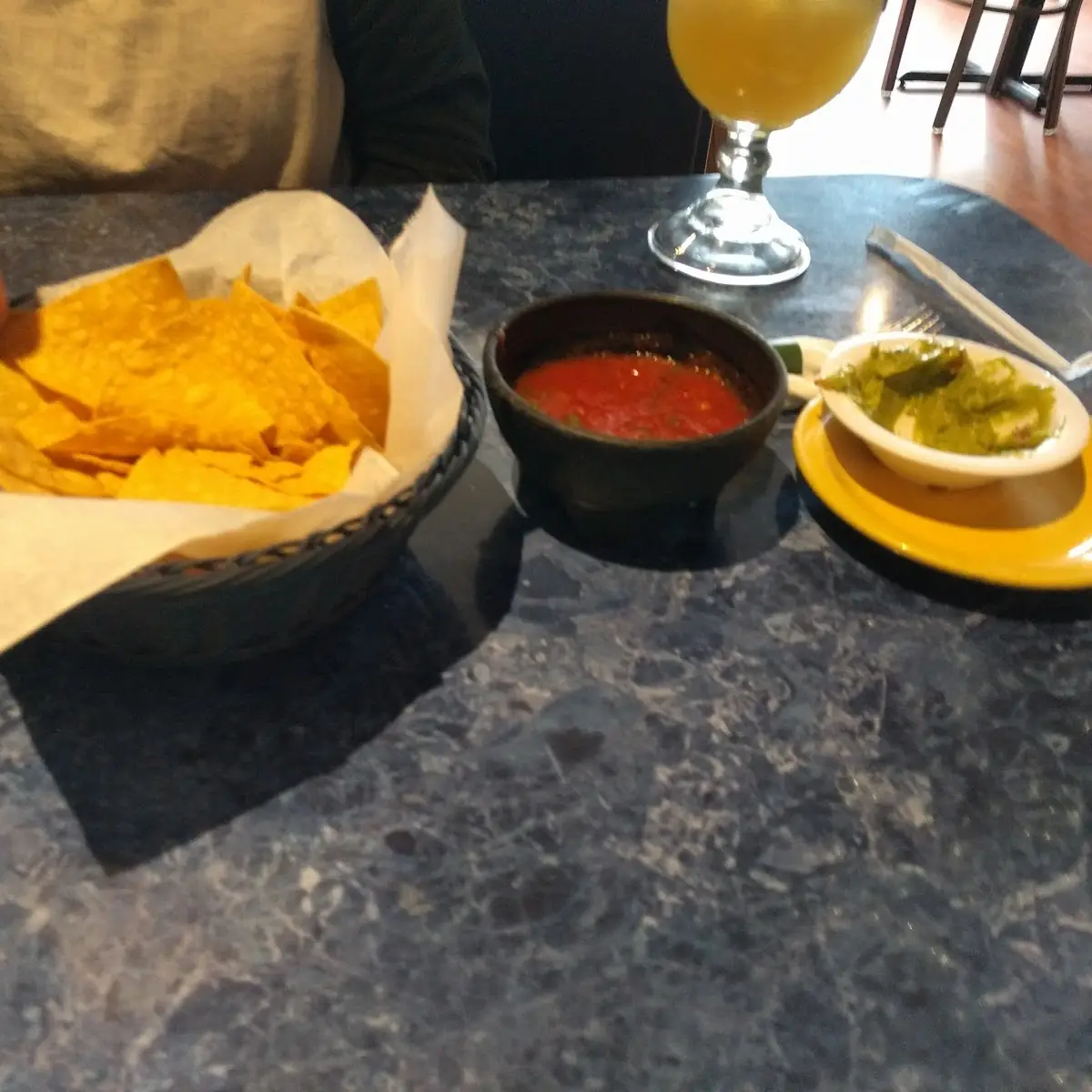 Chips Salsa and Guacamole