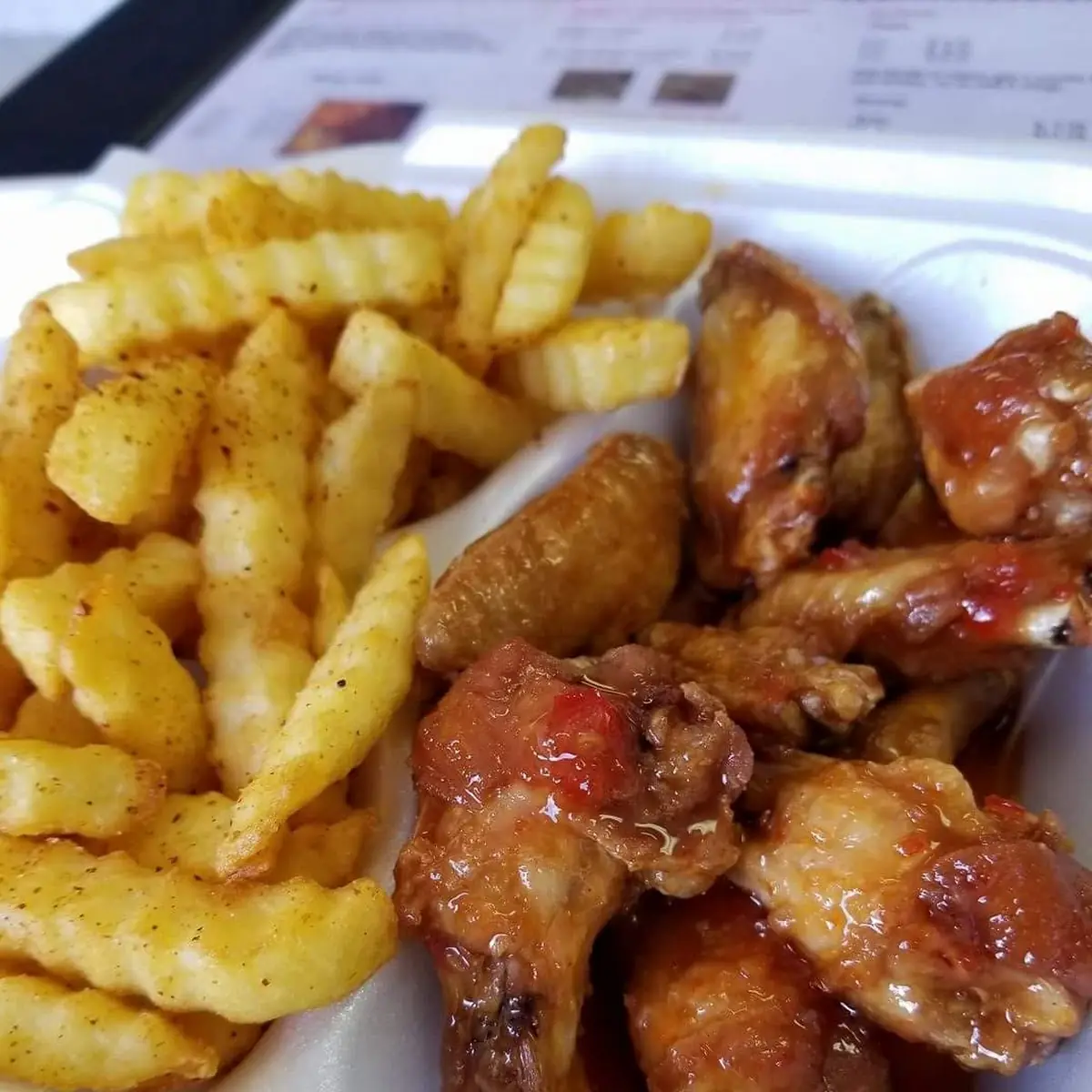 Sweet Chili Wings Combo