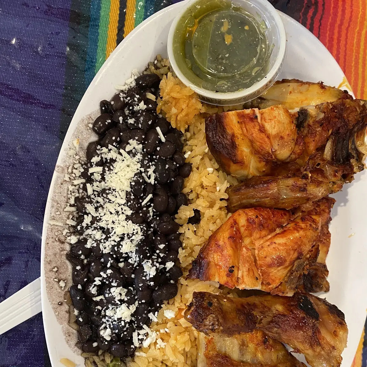Chicken with Rice & Beans