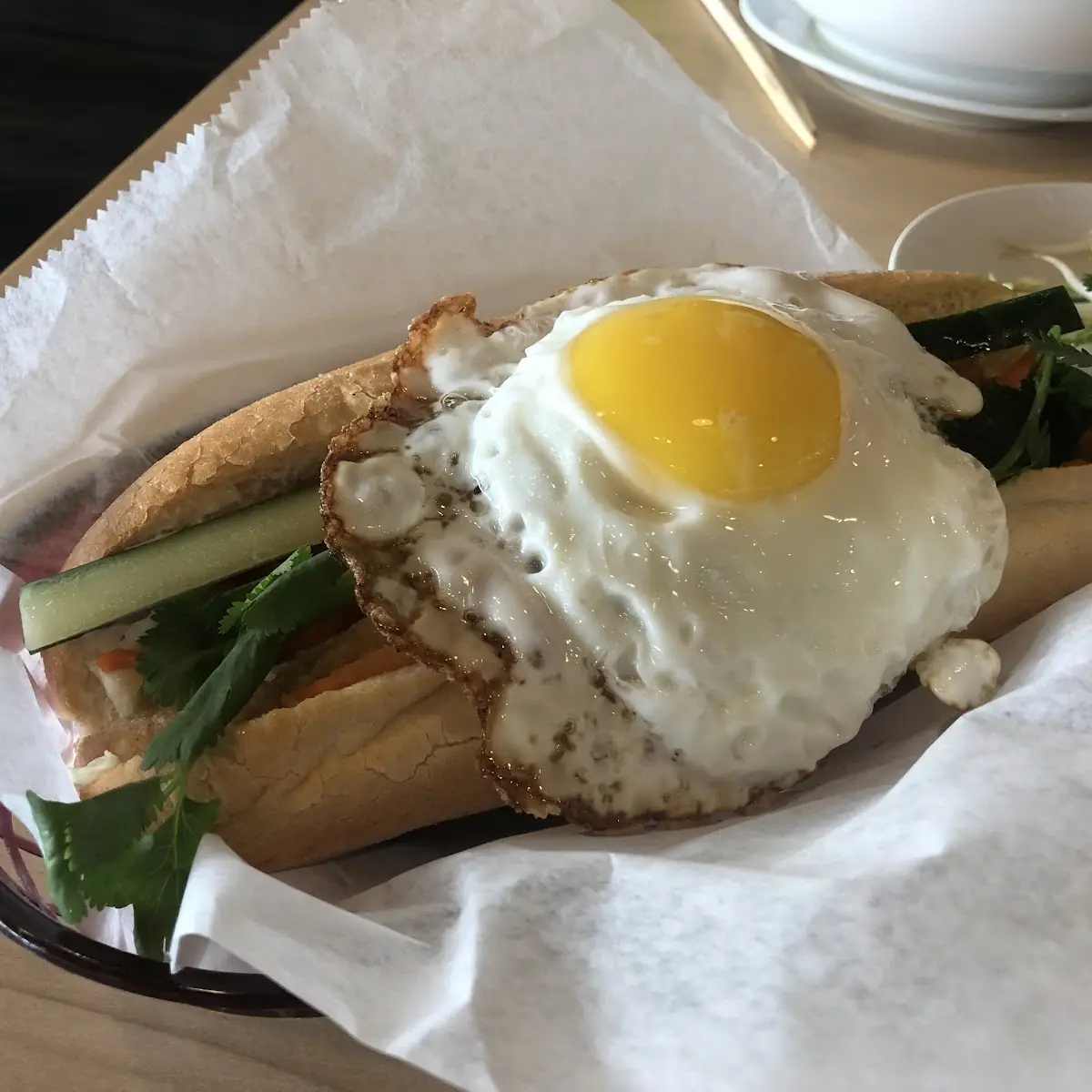 Banh MI w Fried Egg