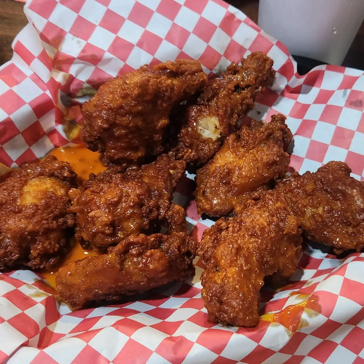 Buffalo Wings with Blue Cheese