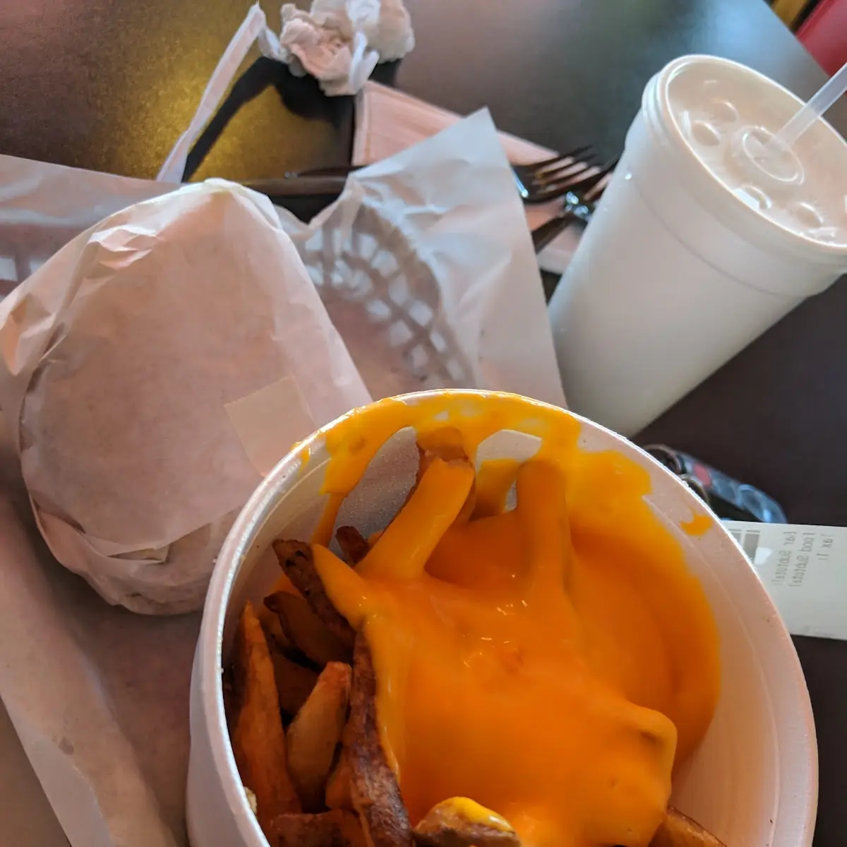 Combo 1 with Cheese Fries