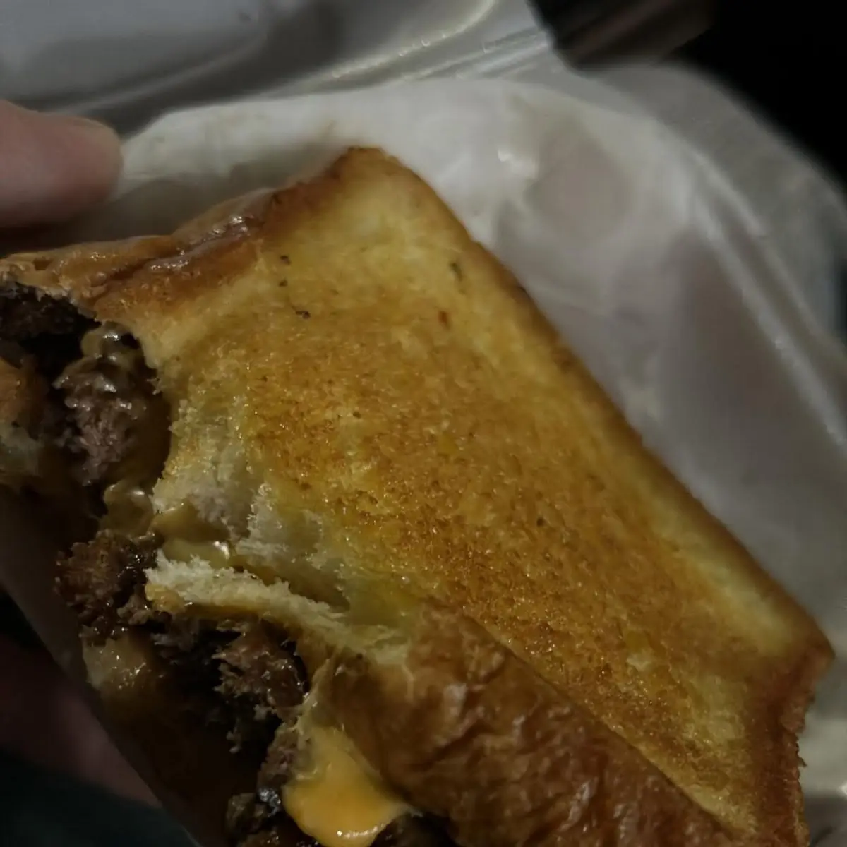 Grilled Cheese Cheeseburger