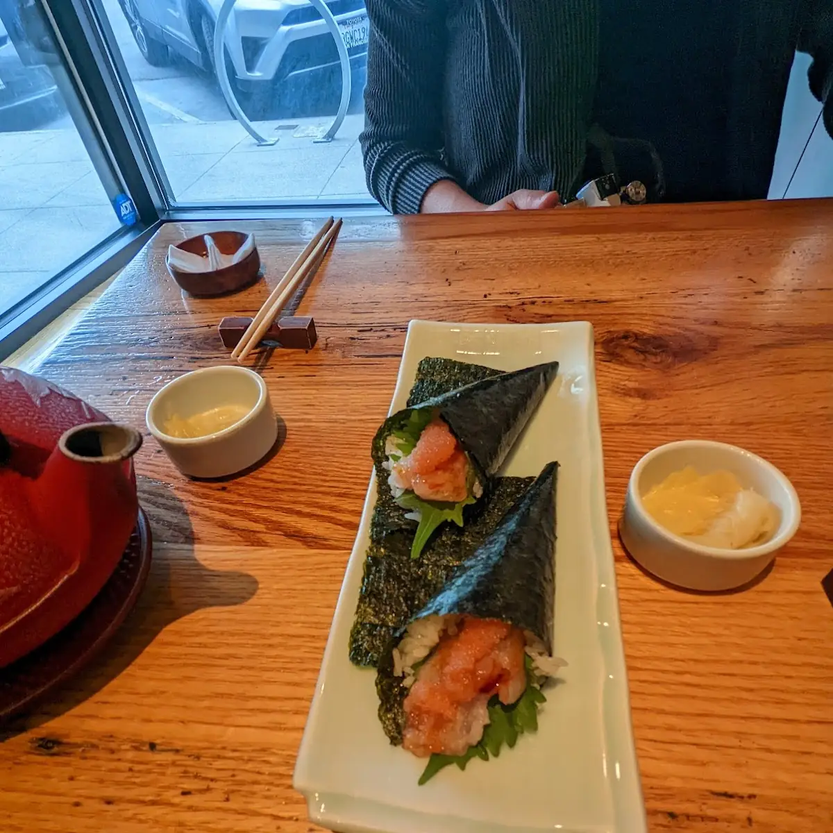 Mentaiko & Yamaimo Hand Roll