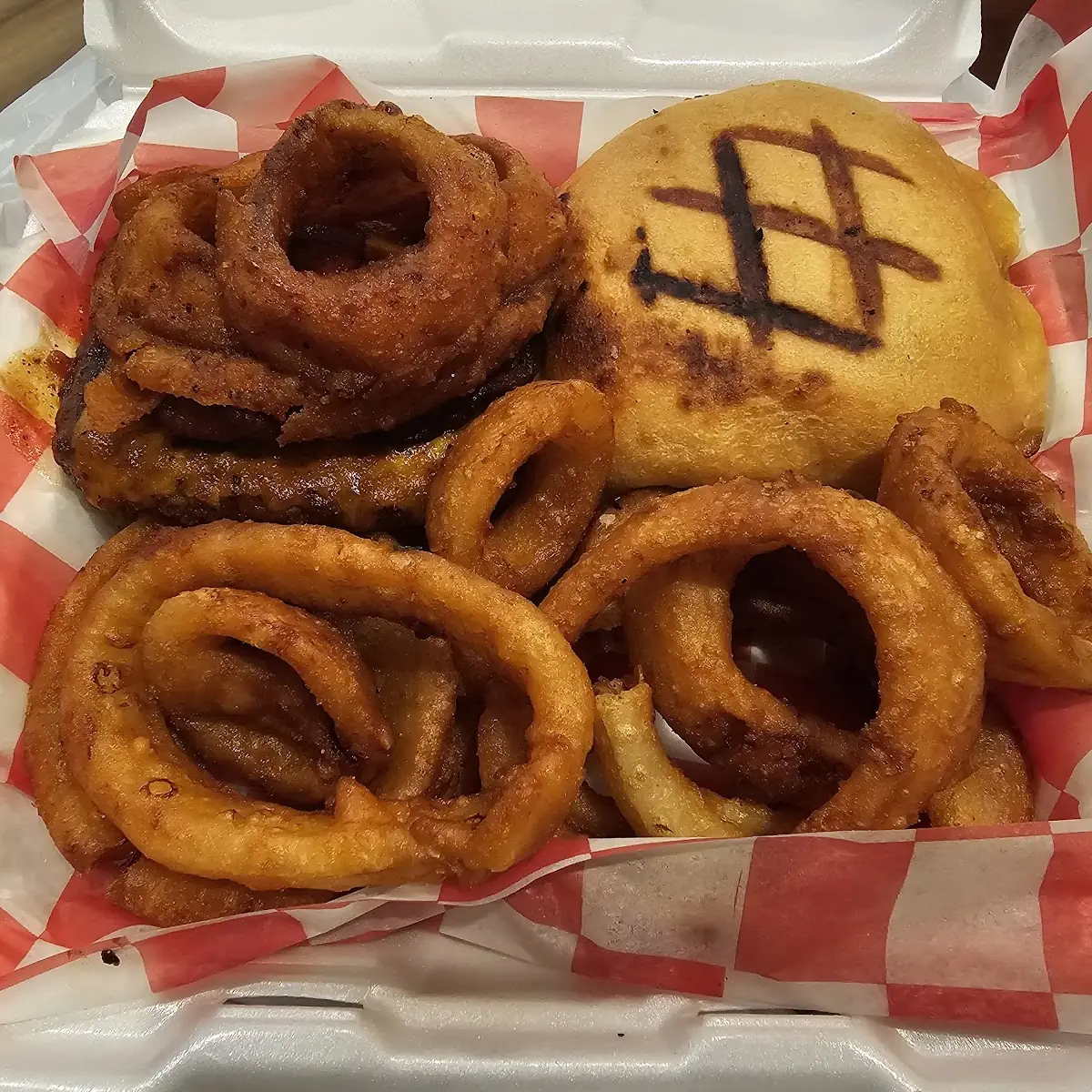 Gunslinger with Onion Rings