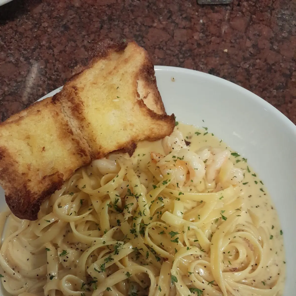 Shrimp Fettuccine Alfredo