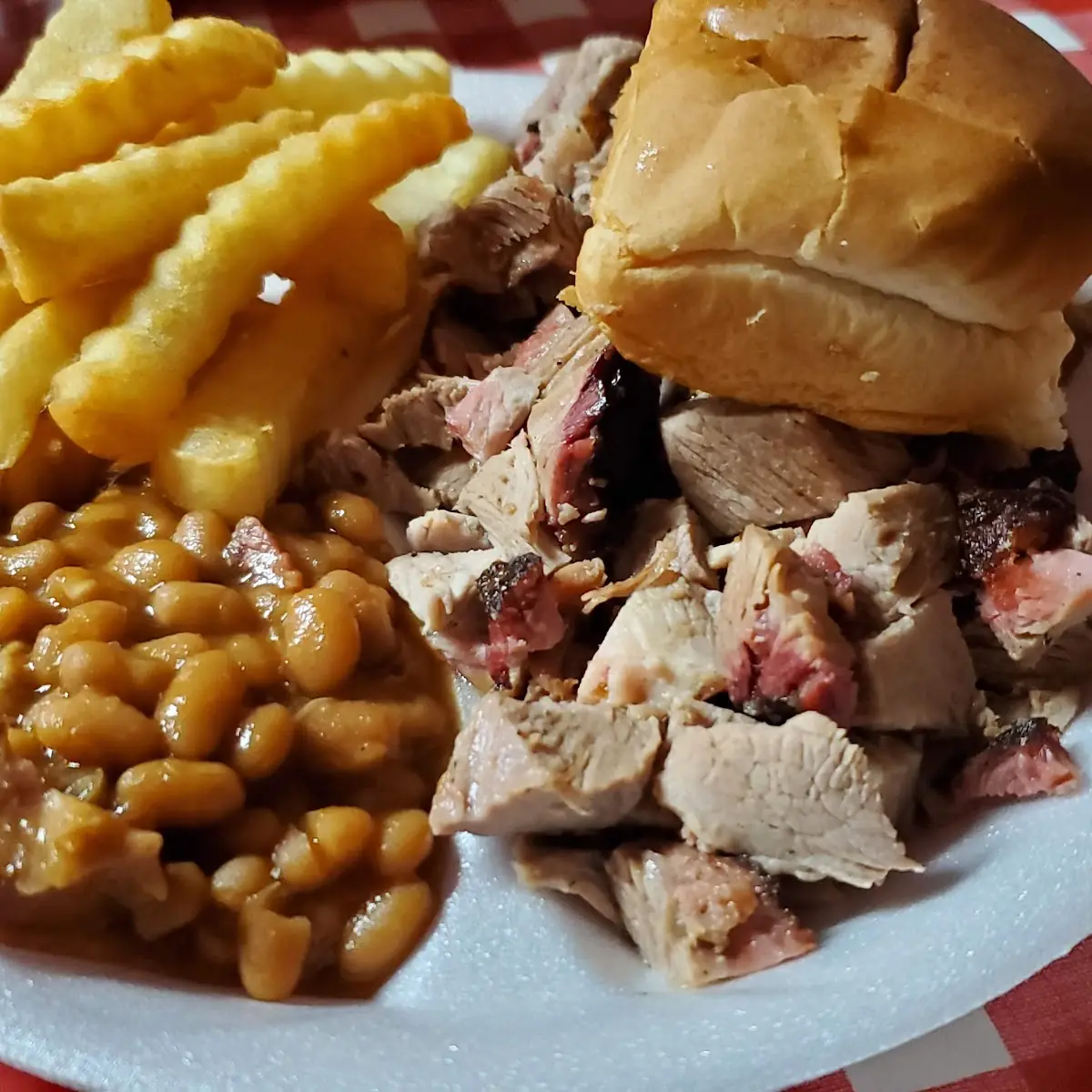 BBQ Sandwich Plate