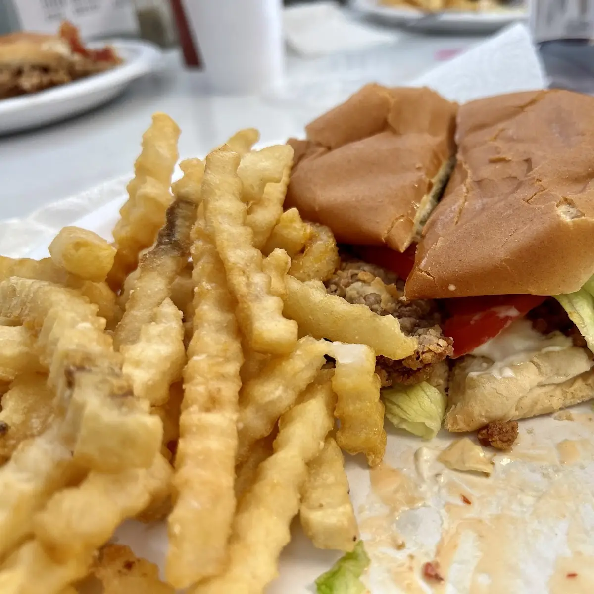 Fried Pork Chop Sandwich