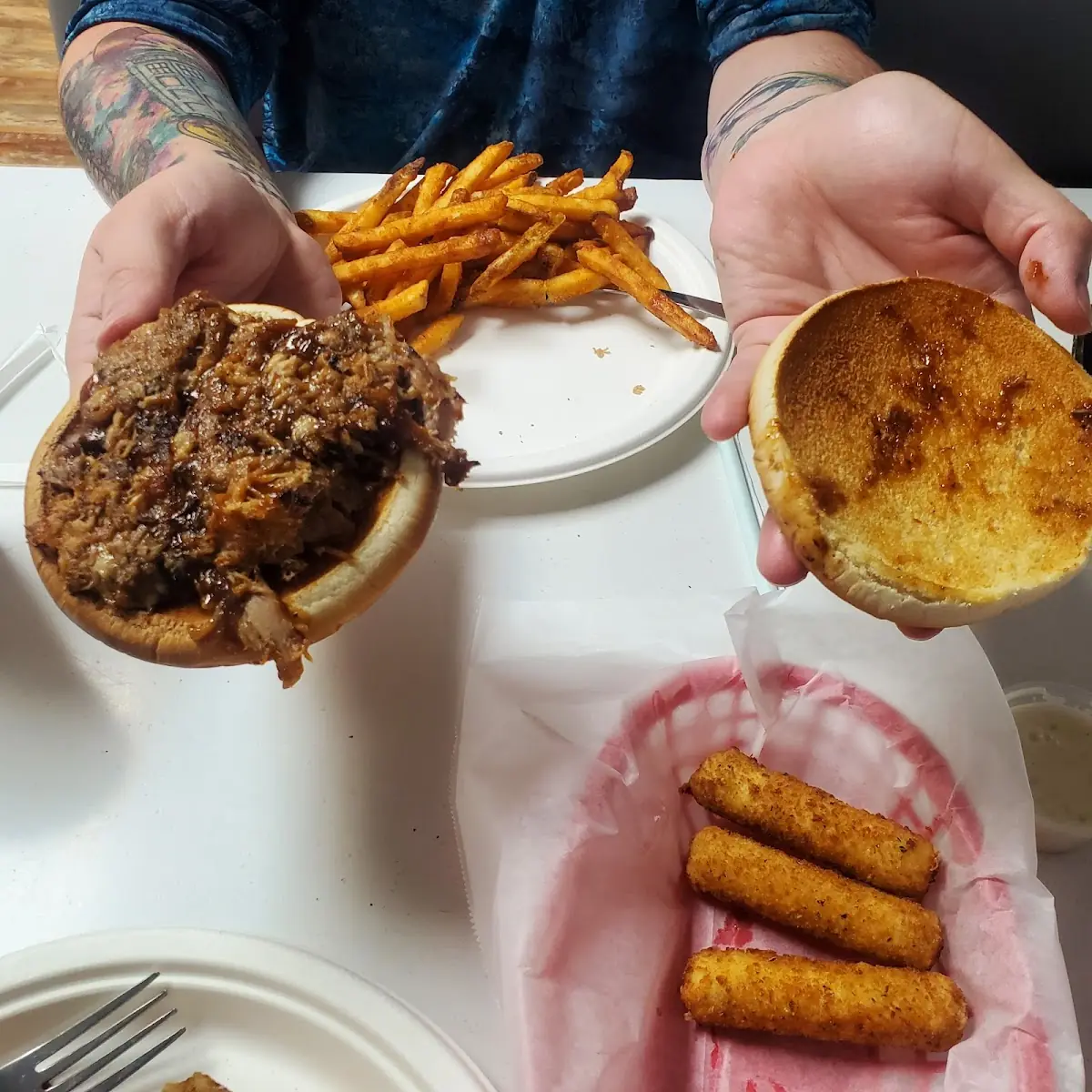 Jumbo BBQ Sandwich