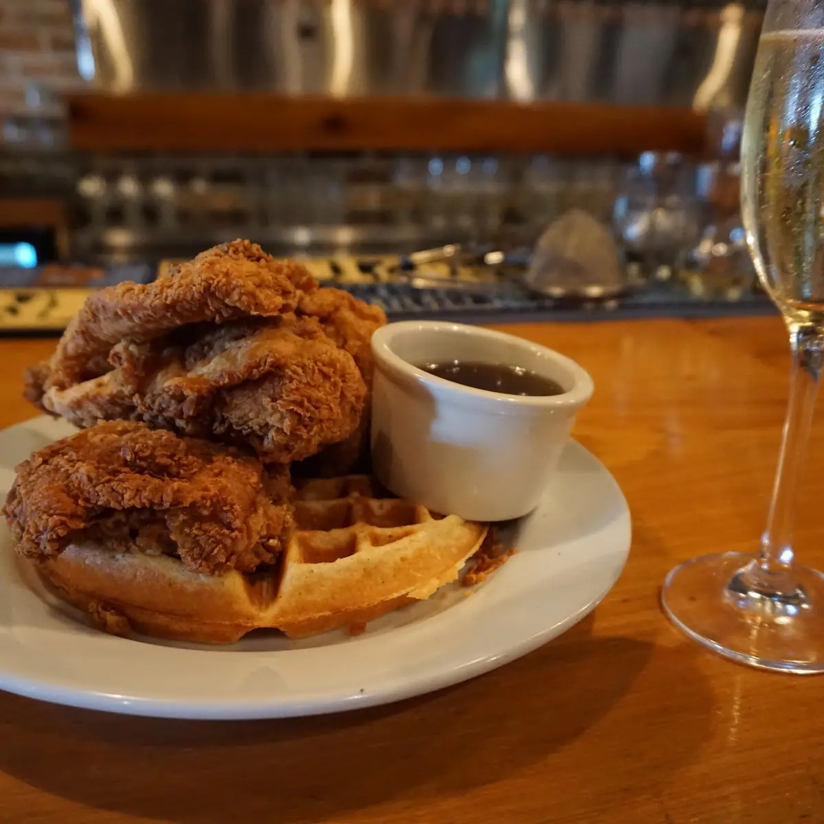 Chicken and Waffles