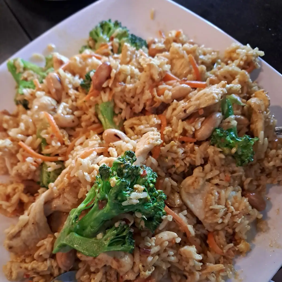 Spicy Chicken Curry Fried Rice