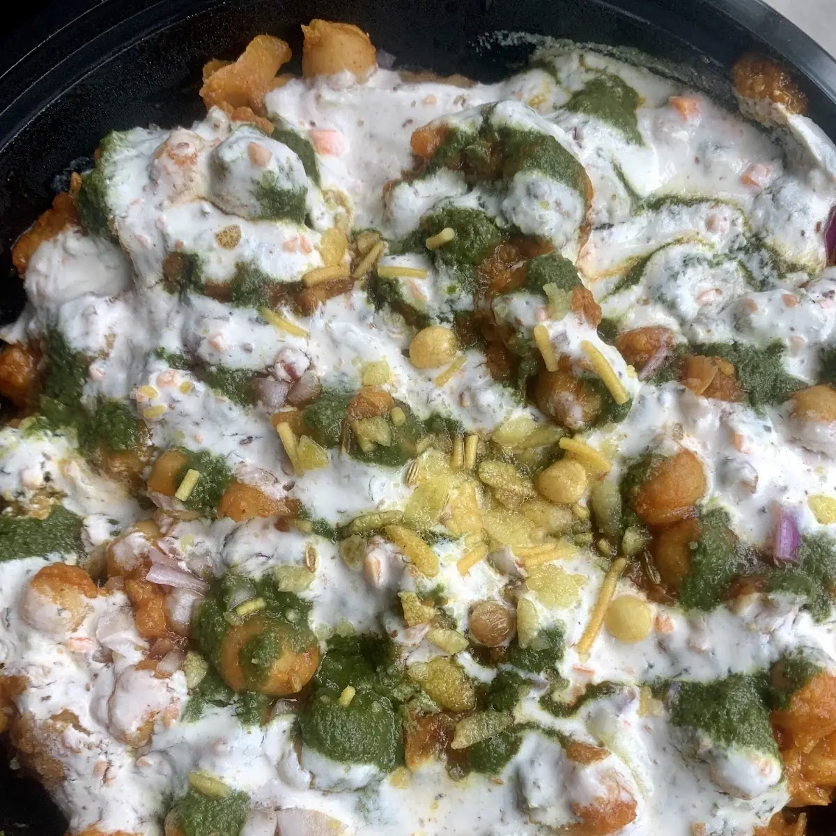 Allo Tikki Chaat