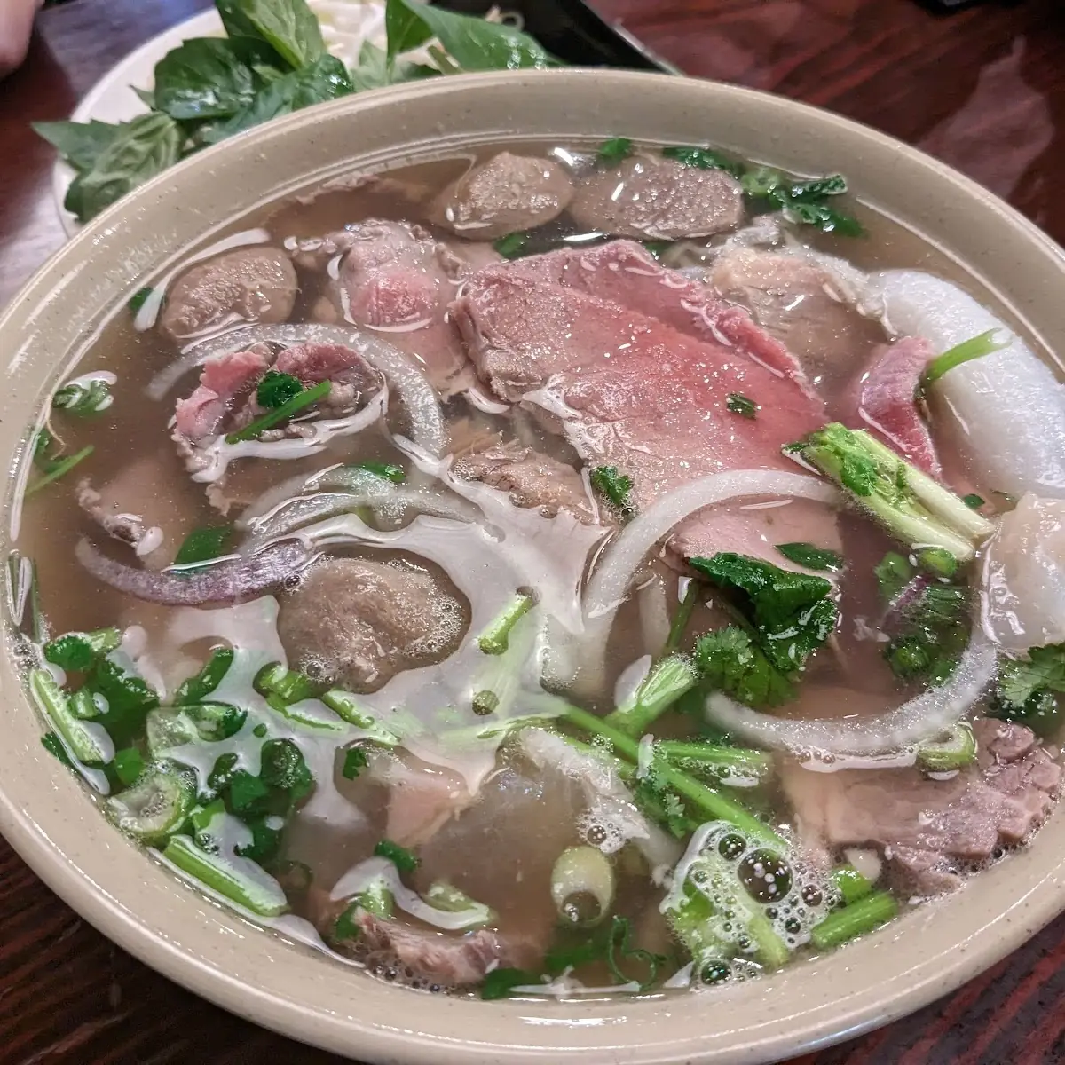 P1. Pho with Oxtail / Phở Đuôi Bò