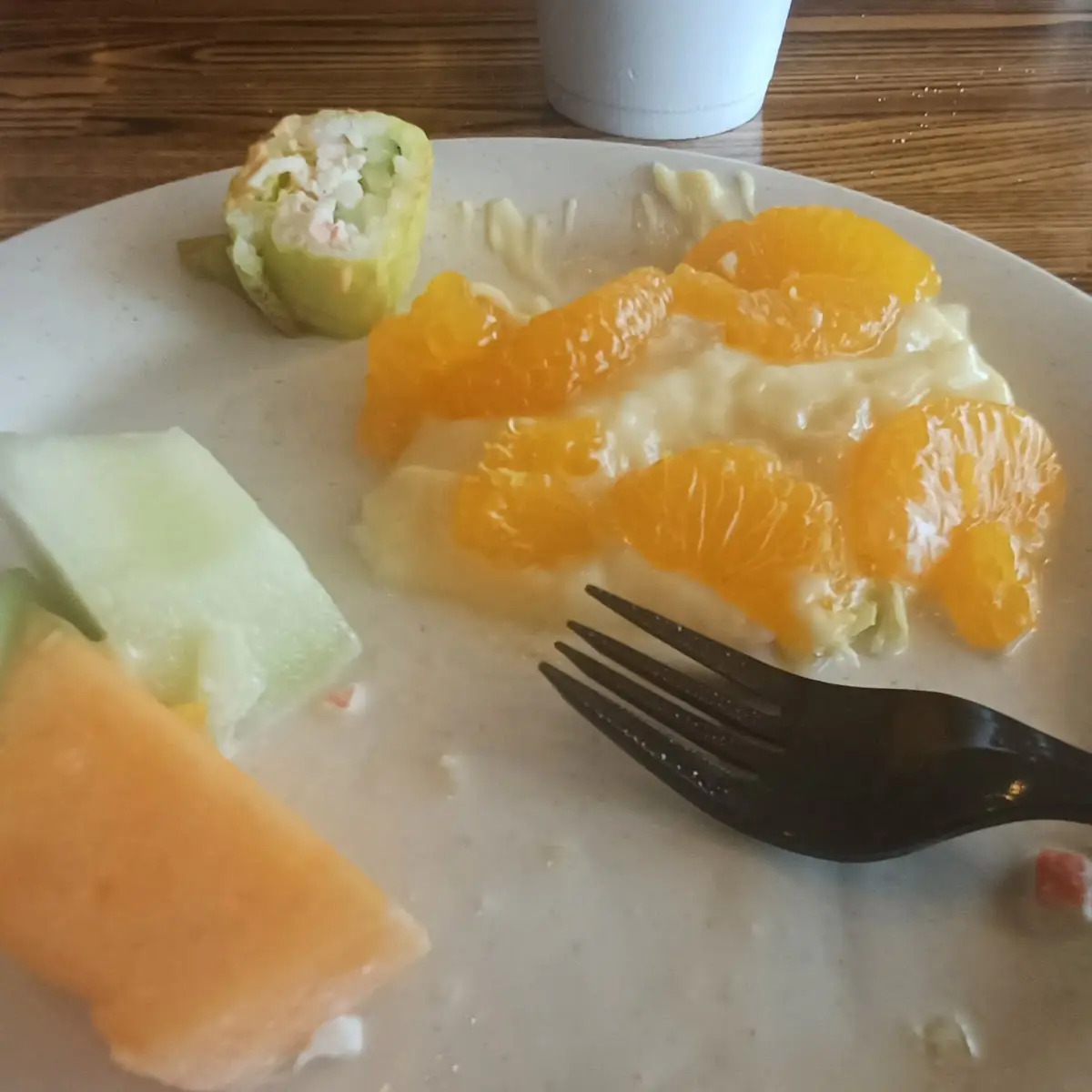 Banana Pudding with Tangerines