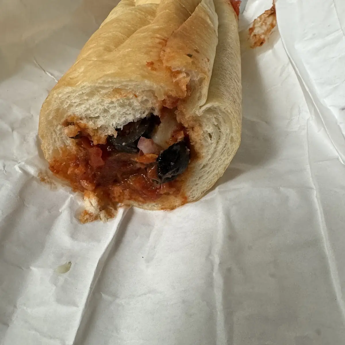 Meatball Parmigiana Sub