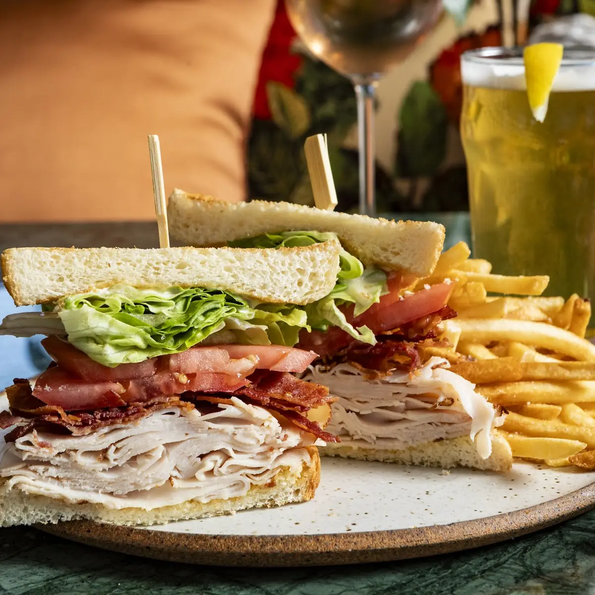 Turkey Club Sandwich
