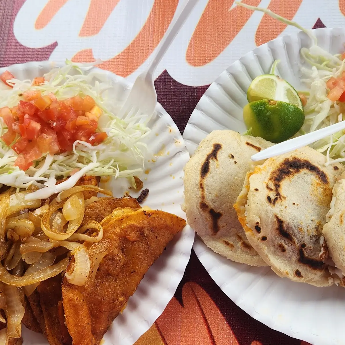 Combination Plate and Gorditas