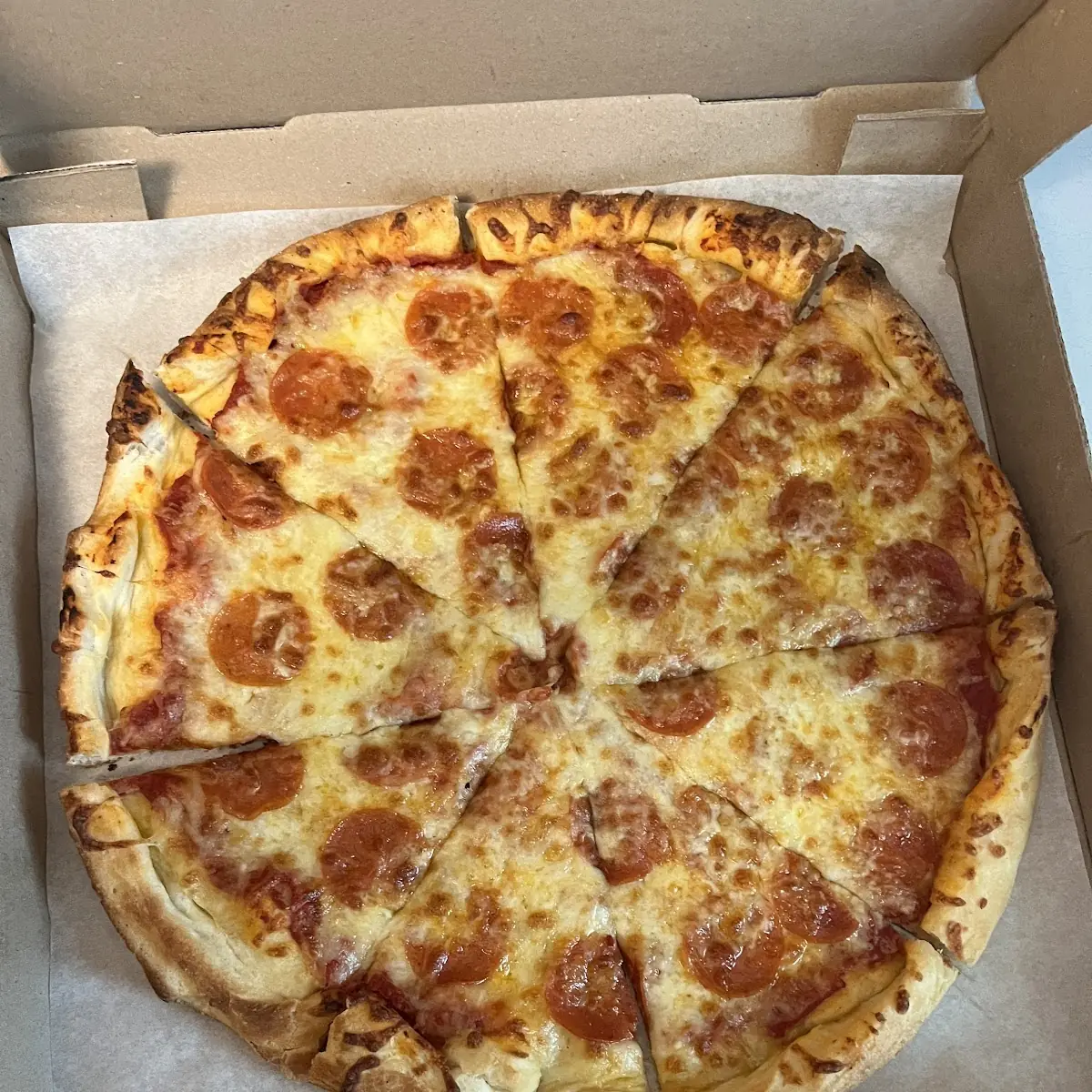 Pepperoni Pizza Extra Cheese