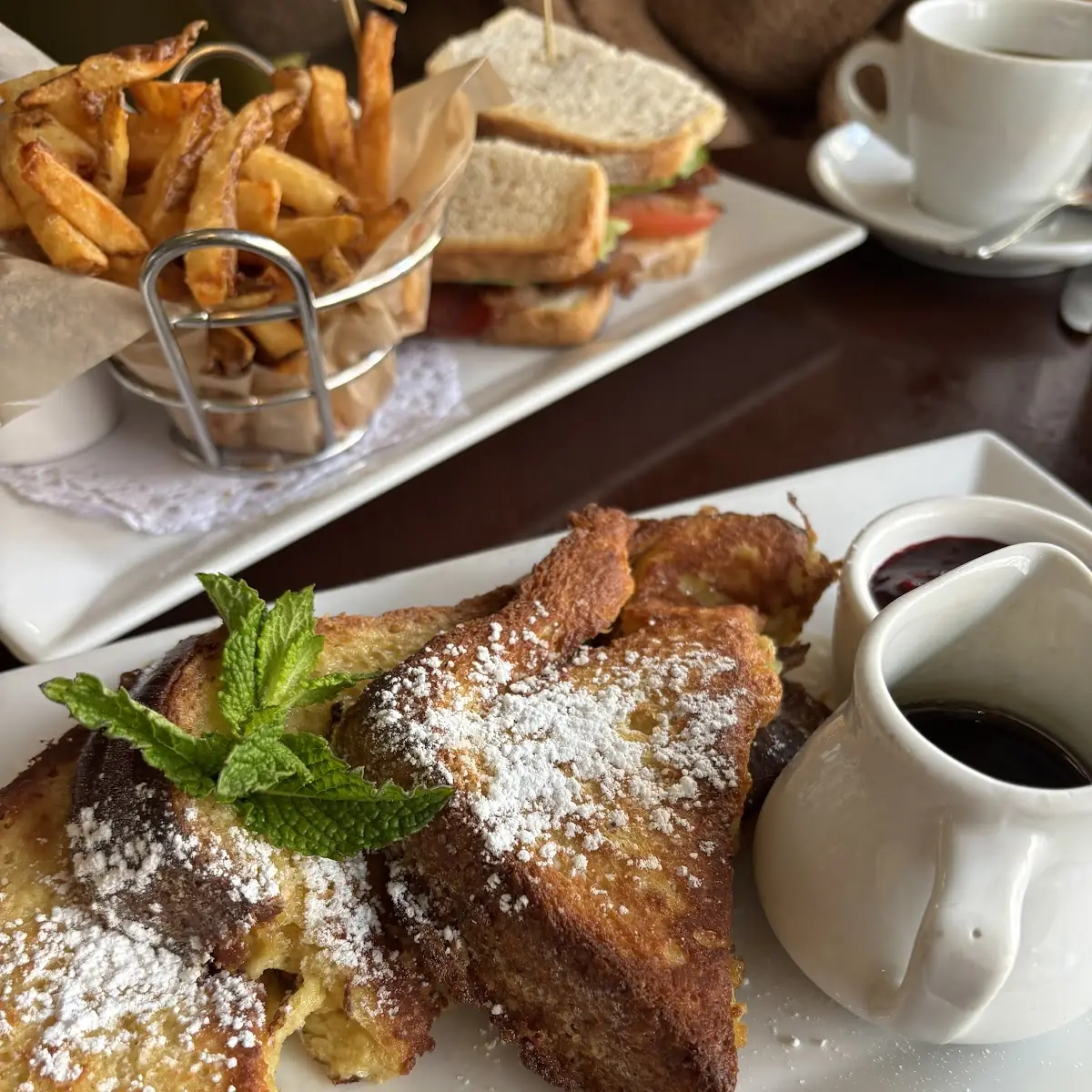 Brioche French Toast with Berry Compote